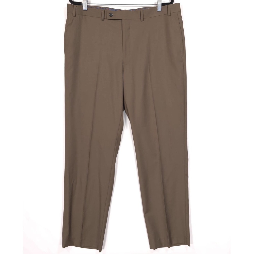 LAUREN RALPH LAUREN Men's Dress Pants 38x32 Rayon Blend Straight